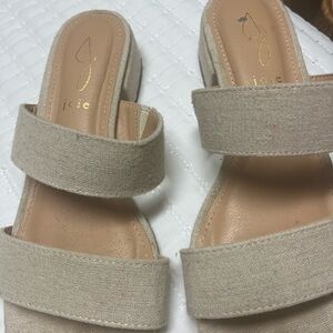 Joie Cream Sandals
